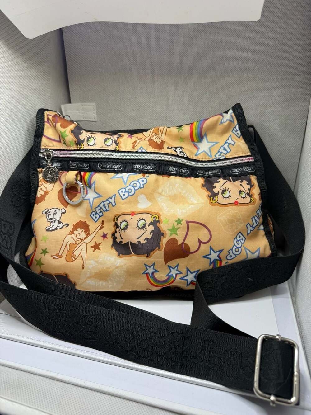 Y2K LeSportsac Betty Boop Crossbody Bag